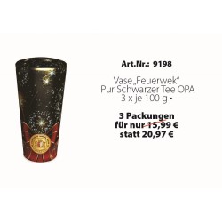 Art. 9198. 3 x Vase Feuerwerk Chelton je. 50gr.