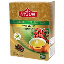 Art. Nr. 7510 Aromatisierter grüner Ceylon Tee mit Goji Berry 100 Gr.