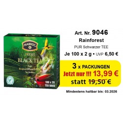 Art. 9046 Hyson Schwarzer Tee "Supreme Pekoe" 250g Nachfüllpack