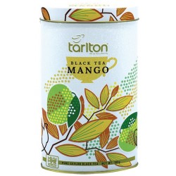 Tarlton Schwarze Tee Mango Oval Tin 100 Gr.