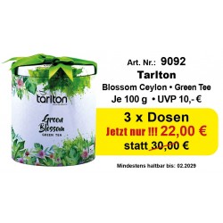 Angebot Art. 9092 Tarlton Blossom Ceylon Green Tee 3 x 100 Gr.